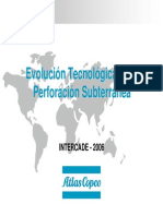 ATLAS COPCO. - Evolucion Teconlogica en La Perforacion Subterranea - PERU