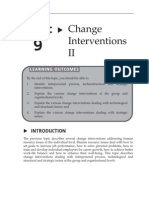Topic 9 Change Interventions II