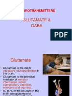 Glutamate & Gaba: Neurotransmitters