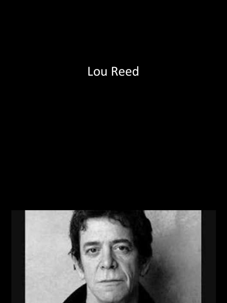 Lou Reed | PDF