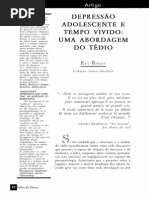 2001.DepressãoAdolescenteTempoVivido-Tédio