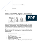 3.- Trabajo Para Asignatura de Economia Minera I Semestre de 2013