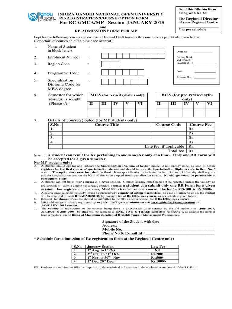 BCA Re-registration Form - Jan 2015 | PDF | Finance & Money Management