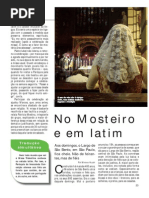 No Mosteiro e Em Latim