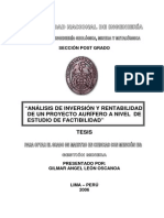 Tesis Uni. - Analisis de Inversion y Rentabilidad de Un Proyecto Aurifero