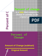 Percent of Change