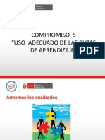 Uso adecuado de las rutas de aprendizaje de Comunicación y Matemática