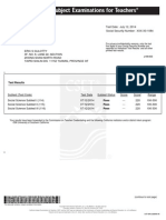 Egulotty Soc Sci Cset Results