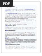 Download Addie Model by ASMAHAN SN24866937 doc pdf