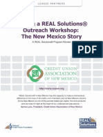 New Mexico Credit Union Association – Hosting a REAL Solutions Outreach Workshop