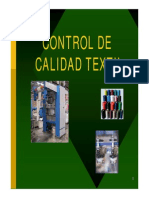 Control de Calidad Textil