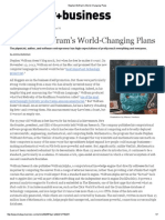 Stephen Wolfram's World-Changing Plans: Innovation