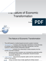 The Nature of Economic Transformation