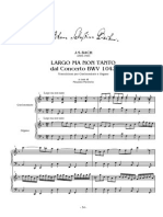Bach Largo Ma Non Tanto PDF