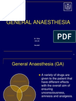 General Anaesthesia Overview