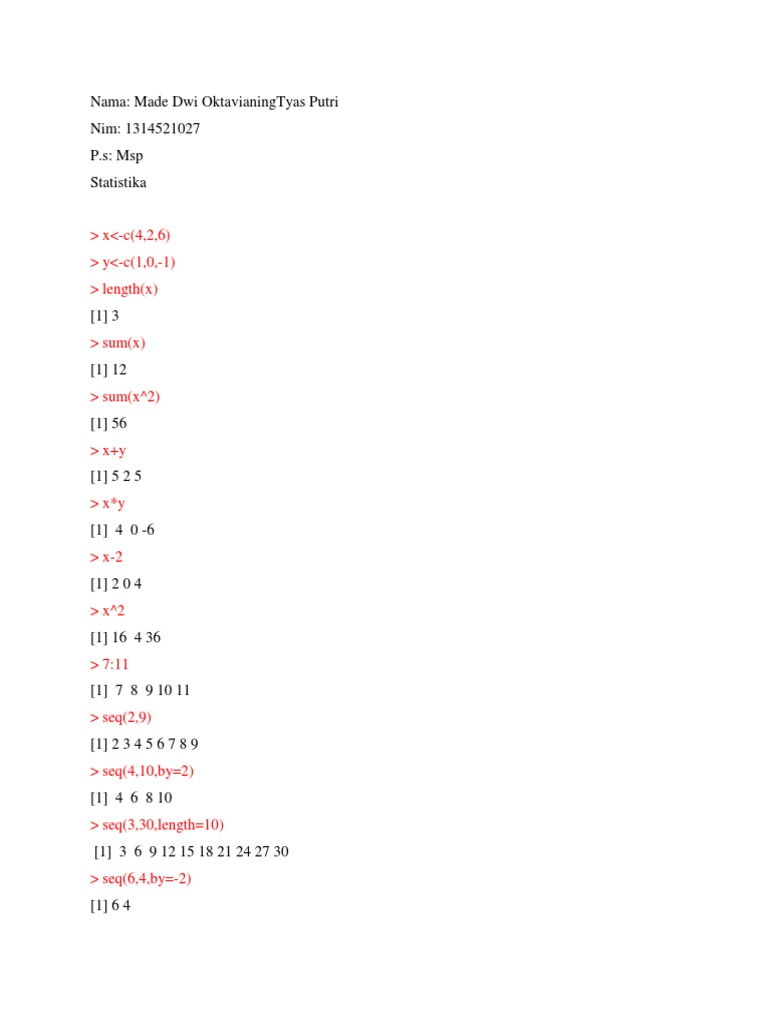 R Programming Basics for Statistics | PDF | Teaching Methods & Materials