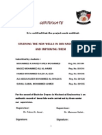 Certificate: Studying The New Wells in Bir Nasser Field and Improving Them