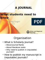 Writing A Journal Article