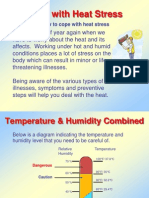 Safety Moment - Cope With Heat Stress - Pps