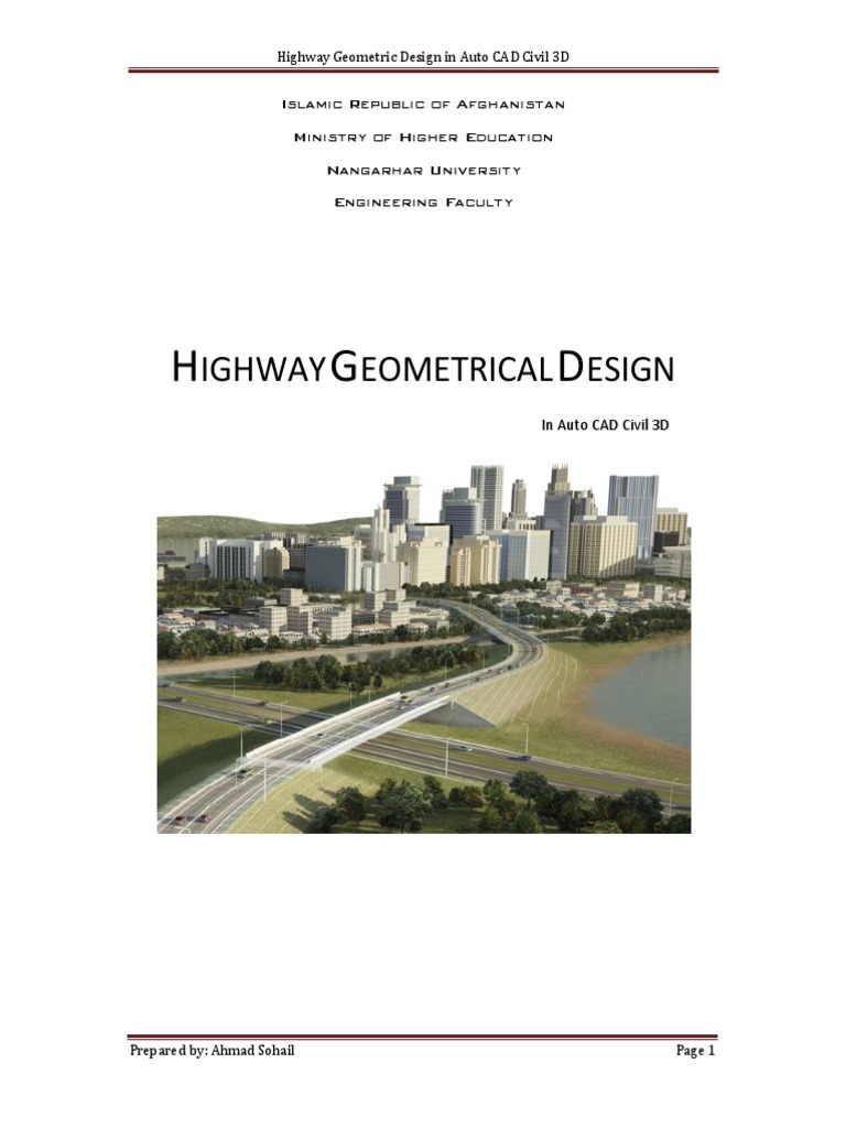Highway Geometrical Design PDF | PDF