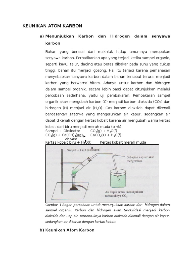 Keunikan Atom Karbon