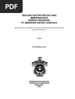 Download Analisis Faktor-faktor Yang Mempengaruhi Kinerja Keuangan by Abdul Muiz SN248691821 doc pdf