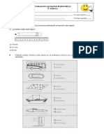 Prueba Semestral Matemática 2º Básico