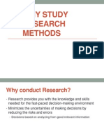 Why Study Research Methods