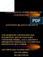 Muros de Contención (Antonio Blanco)