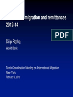 V. Dilip Ratha - Remittances and Their Costs