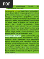 Download Definisi Semokonduktor Intrinsic Dan Semikonduktor Ekstrinsik by Mirza Arjuni SN248698841 doc pdf