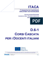 Itaca Project - Report On Italian Cascade Course