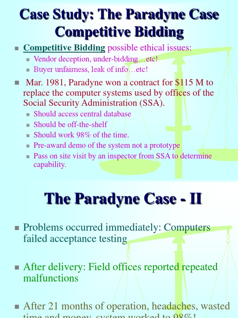 Paradyne Case | PDF | Business Ethics | Employment