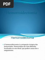 hemorroidectomia