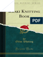 Khaki Knitting Book 1000008896