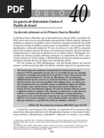 La guerra de Exterminio Contra el Pueblo de Israel