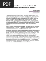 Cultura No Brás No Início Do Século XX