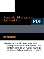 Hazarde Biologice-Epidemiile