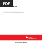 LM119, LM219, LM319: LM119/LM219/LM319 High Speed Dual Comparator