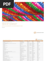 Web of Science: Arts & Humanities Citation Index® 2014