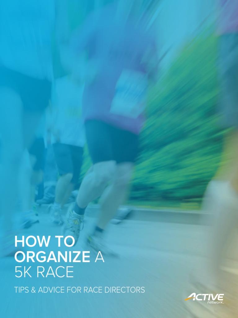 How To Organize A 5K Race PDF