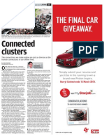 Connected Clusters: The Final Car Giveaway