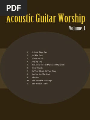 Acoustic Guitar Worship - Vol.1 - Jason Lee