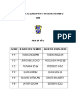 Alumnos Destacados NSecundario - 2015