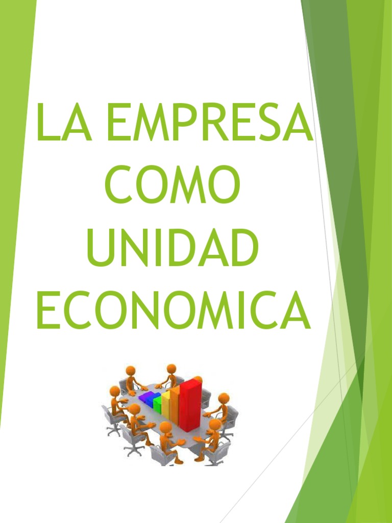 La empresa como unidad económica. Recursos humanos