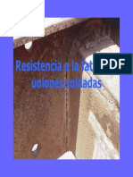Resistencia A La Fatiga de Uniones Soldadas