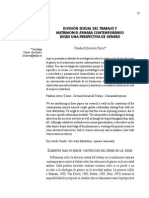 Division Sexual Del Trabajo y Matrimonio Aymara Contemporaneo Desde Una Perspectiva de Genero