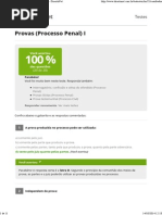 Provas (Processo Penal) I - Gabarito - Testes - DireitoNet
