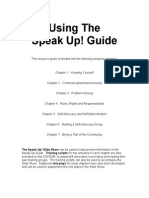 Speak Up Guide