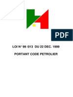 Code Petrolier Camerounais en Français